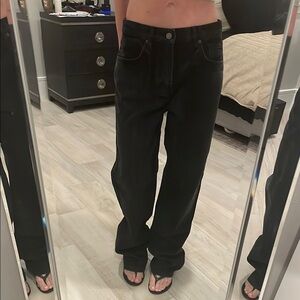 Reformation Val 90’s Mid Rise Straight Leg
 Size 27